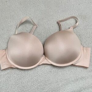 So Intimates 36C Lightly Padded‎ Underwire Bra Strapless Convertible Pink